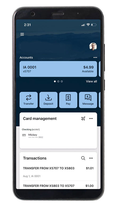 Mobile Banking App