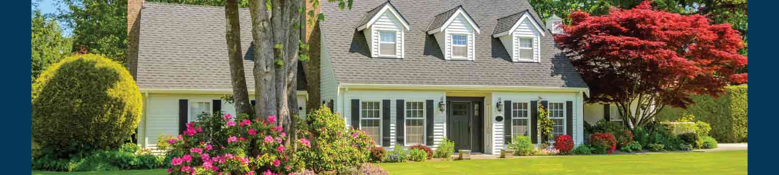 Cape Cod House in the Summer